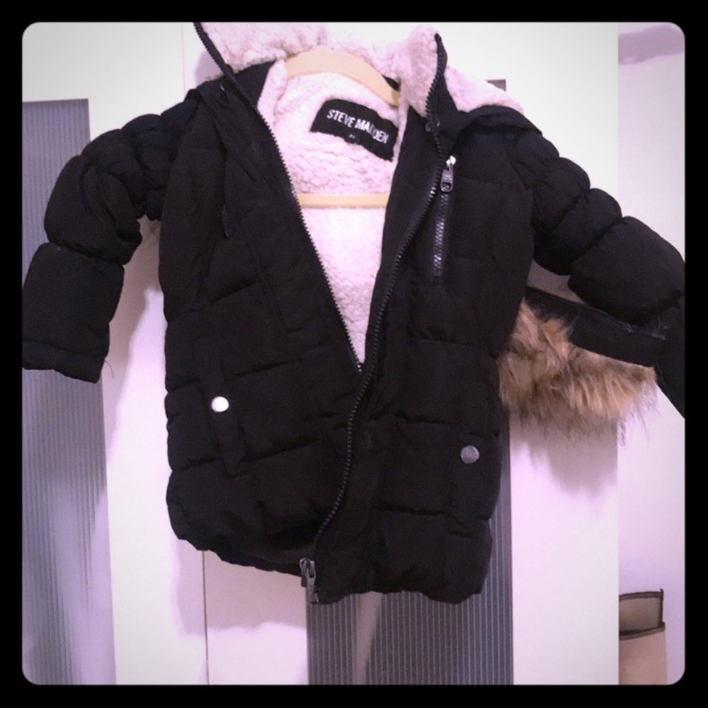 Warm jacket for baby girl